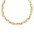 DESIGNER GOLD MIXED LINK NECKLACE