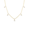 DIAMONDS BY THE INCH DANGLING 5 STATION NECKLACE