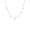 DIAMONDS BY THE INCH DANGLING DOGBONE NECKLACE