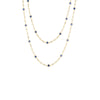 DIAMONDS BY THE INCH DIAMOND AND BLUE SAPPHIRE STATION LONG NECKLACE