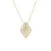 DIAMANTE LARGE DIAMOND NECKLACE