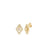DIAMANTE DIAMOND STUD EARRINGS