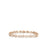 The Roberto Coin DOLCETTO ALTERNATING THREE STONE DIAMOND BRACELET dazzles with oval and round links adorned with diamonds, highlighting exquisite Italian artistry against a white background.