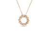 DOMINO SMALL DIAMOND CIRCLE NECKLACE