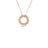 DOMINO SMALL DIAMOND CIRCLE NECKLACE