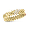 DOMINO DIAMOND ACCENT LARGE BANGLE