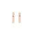 DOMINO SPECKLED DIAMOND STICK EARRINGS
