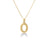 DUCHESSA SMALL DIAMOND OVAL NECKLACE