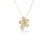 JASMINE PAVE DIAMOND FLOWER NECKLACE