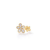 JASMINE DIAMOND AND MOTHER OF PEARL DOUBLE FLOWER RING