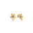 JASMINE GEMSTONE FLOWER STUD EARRINGS