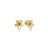 JASMINE GEMSTONE FLOWER STUD EARRINGS