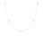 LOVE IN VERONA 10 STATION FLOWER LONG NECKLACE