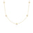 LOVE IN VERONA FIVE STATION FLOWER NECKLACE