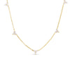 DIAMONDS BY THE INCH 5 STATION FLOWER NECKLACE