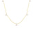 DIAMONDS BY THE INCH 7 STATION FLOWER NECKLACE