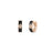 LOVE IN VERONA DIAMOND AND BLACK ENAMEL HOOP EARRINGS