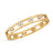 LOVE IN VERONA DIAMOND OPEN FRAME BANGLE