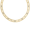 LOVE IN VERONA OPEN FRAME DIAMOND COLLAR NECKLACE