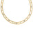 LOVE IN VERONA OPEN FRAME DIAMOND COLLAR NECKLACE