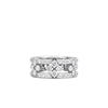 LOVE IN VERONA DIAMOND OPEN FRAME PAVE RING