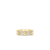 LOVE IN VERONA PAVE DIAMOND AND POLISHED FLOWER RING
