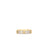 LOVE IN VERONA PAVE DIAMOND AND POLISHED FLOWER NARROW RING