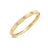 LOVE IN VERONA MEDIUM WIDTH DIAMOND ACCENT AND SATIN FINISH BANGLE