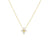 LOVE IN VERONA SMALL FLOWER DIAMOND NECKLACE