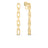 NAVARRA 4 LINK DROP EARRINGS