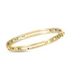 NAVARRA DIAMOND ACCENT AND EXTENDED LINK BANGLE