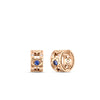 NAVARRA DIAMOND AND MIXED SAPPHIRE EARRINGS