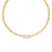NAVARRA SINGLE LARGE PAVE DIAMOND LINK NECKLACE