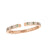 OBELISCO PAVE DIAMOND AND GREEN TOURMALINE BANGLE