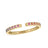 OBELISCO PAVE DIAMOND AND MIXED SAPPHIRES BANGLE