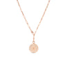 OBELISCO LARGE DIAMOND MEDALLION NECKLACE
