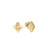 PALAZZO DUCALE CARNIVAL MEDIUM DIAMOND FLOWER STUD EARRINGS