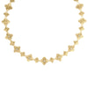 PALAZZO DUCALE CARNIVAL DIAMOND AND POLISHED FINISH FLOWER COLLAR NECKLACE