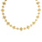 PALAZZO DUCALE CARNIVAL DIAMOND AND POLISHED FINISH FLOWER COLLAR NECKLACE
