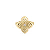 PALAZZO DUCALE CARNIVAL DIAMOND AND POLISHED FINISH FLOWER RING