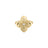 PALAZZO DUCALE CARNIVAL DIAMOND AND POLISHED FINISH FLOWER RING