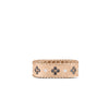 PRINCESS BLACK AND WHITE DIAMOND SQUARE RING