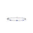 DIAMOND PRINCESS MIXED CUT BRACELET