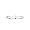 DIAMOND PRINCESS MIXED CUT BRACELET