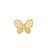 JASMINE DIAMOND AND SATIN FINISH BUTTERFLY RING