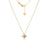 LOVE IN VERONA DIAMOND FLOWER NECKLACE