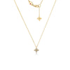 LOVE IN VERONA SMALL DIAMOND FLOWER NECKLACE