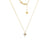 LOVE IN VERONA SMALL DIAMOND FLOWER NECKLACE