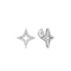 STARDUST SMALL PAVE DIAMOND STAR EARRINGS