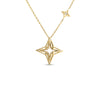 STARDUST MEDIUM OPEN FRAME DIAMOND STAR NECKLACE
